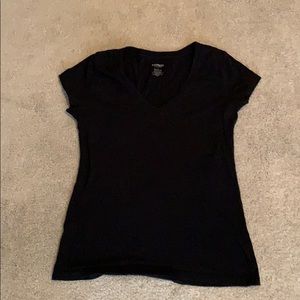 Black Express t-shirt size small V-Neck